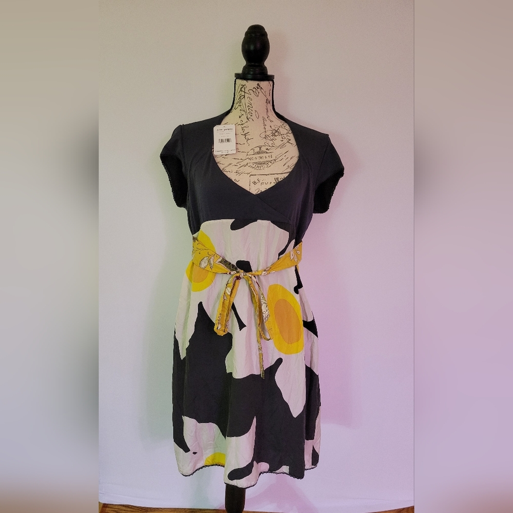 Free People You Are My Sunshine Dress Size 12 Spring Floral NWT
